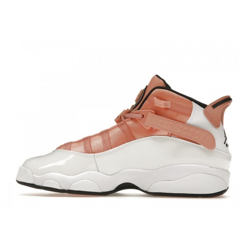 Air Jordan 6 Rings GS Light Madder Root - подростковая сетка размеров