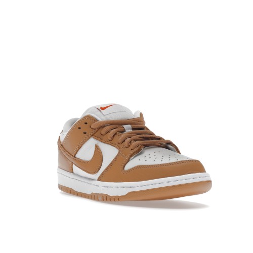 Кроссы Nike SB Dunk Low Pro ISO Light Cognac - мужская сетка размеров