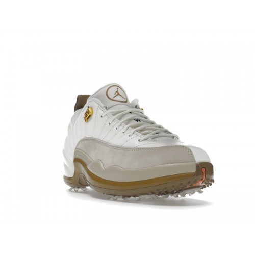 Кроссы Jordan 12 Retro Low Golf Driftwood - мужская сетка размеров