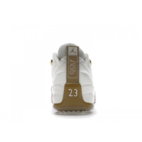 Кроссы Jordan 12 Retro Low Golf Driftwood - мужская сетка размеров