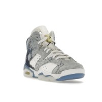 Подростковые Jordan 6 Retro Washed Denim (2022) (GS)