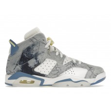 Подростковые кроссовки Jordan 6 Retro Washed Denim (2022) (GS)