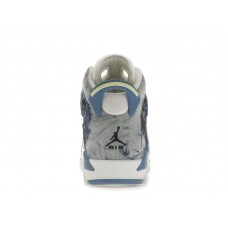 Подростковые Jordan 6 Retro Washed Denim (2022) (GS)