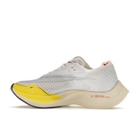 Женские кроссовки Nike ZoomX Vaporfly Next% 2 White Yellow Strike (W)