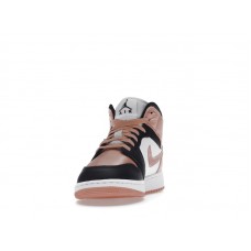 Подростковые Jordan 1 Mid Light Madder Root (GS)