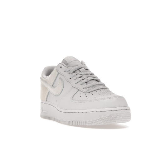 Кроссы Nike Air Force 1 Low White Pony Hair Heel - мужская сетка размеров