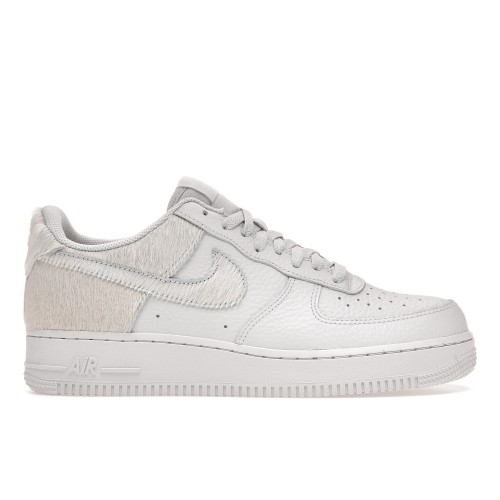 Кроссы Nike Air Force 1 Low White Pony Hair Heel - мужская сетка размеров