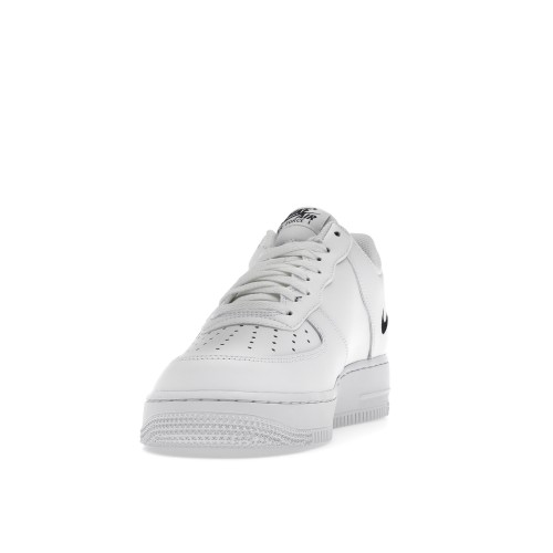 Кроссы Nike Air Force 1 Low Multi-Swoosh White - мужская сетка размеров
