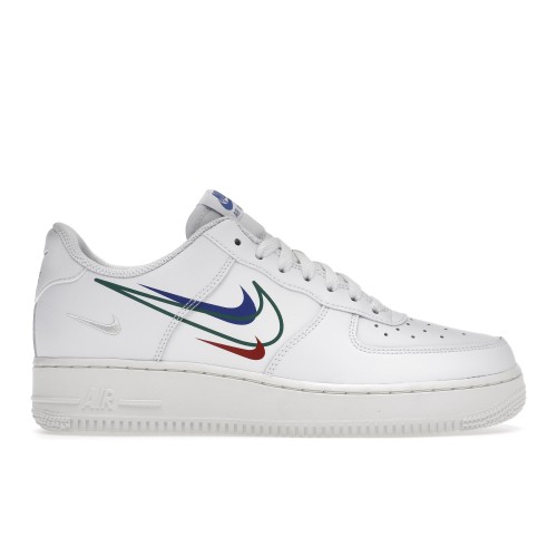 Кроссы Nike Air Force 1 Low Multi-Swoosh - мужская сетка размеров
