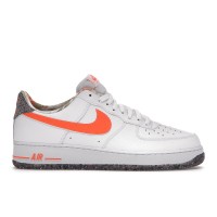 Кроссовки Nike Air Force 1 Low White Team Orange Grind