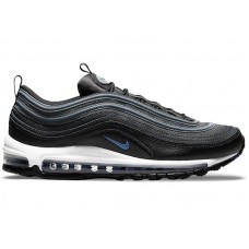Nike Air Max 97 Black Metallic Silver Racer Blue