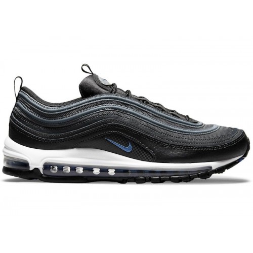 Nike Air Max 97 Black Racer Blue - мужская сетка размеров