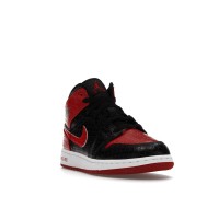Подростковые Jordan 1 Mid Bred Text (GS)