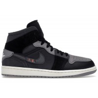 Jordan 1 Mid Craft Inside Out Black