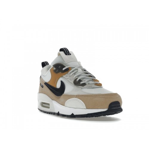 Кроссы Nike Air Max 90 Futura Tan (W) - женская сетка размеров