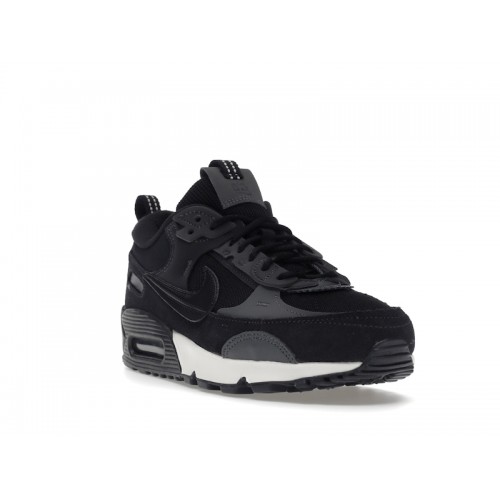 Кроссы Nike Air Max 90 Futura Black (W) - женская сетка размеров