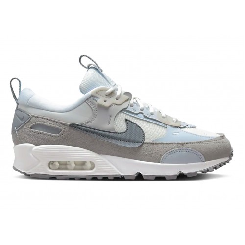 Кроссы Nike Air Max 90 Futura Summit White Pure Platinum (W) - женская сетка размеров