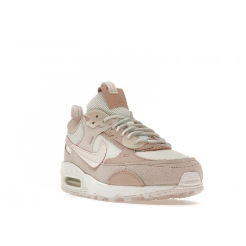 Кроссы Nike Air Max 90 Futura Summit White Barely Rose (W) - женская сетка размеров