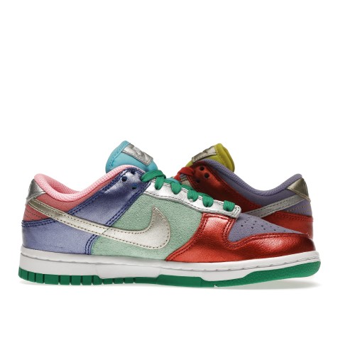 Кроссы Nike Dunk Low Sunset Pulse (W) - женская сетка размеров