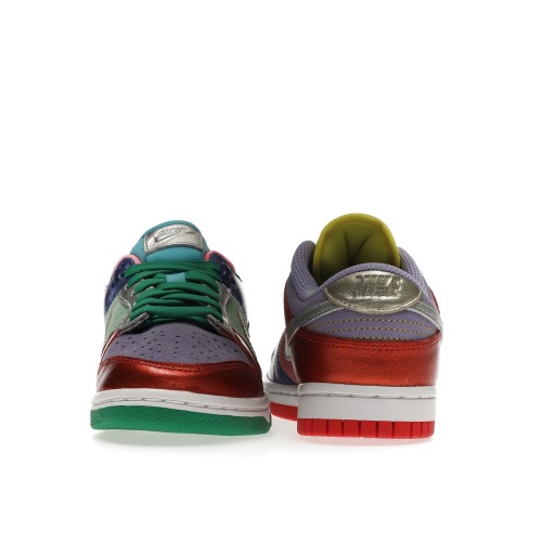 Кроссы Nike Dunk Low Sunset Pulse (W) - женская сетка размеров