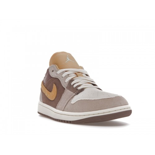 Кроссы Jordan 1 Low SE Craft Taupe Haze - мужская сетка размеров