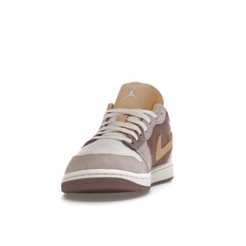 Кроссы Jordan 1 Low SE Craft Taupe Haze - мужская сетка размеров