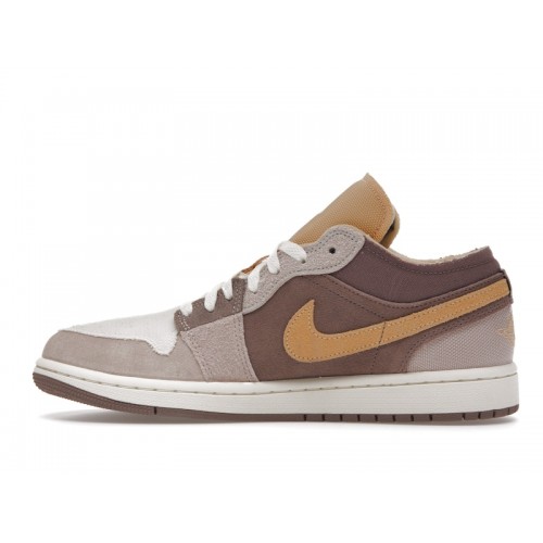 Кроссы Jordan 1 Low SE Craft Taupe Haze - мужская сетка размеров