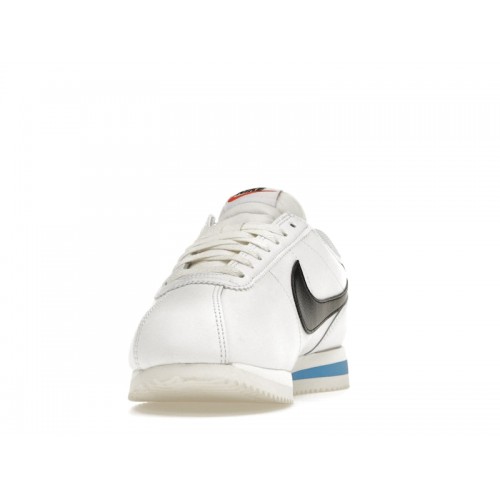 Nike Cortez White Black Light Photo Blue (W) - женская сетка размеров