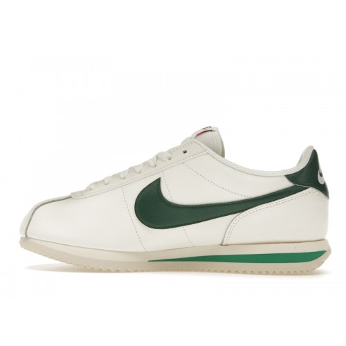 Кроссы Nike Cortez Sail Gorge Green (W) - женская сетка размеров