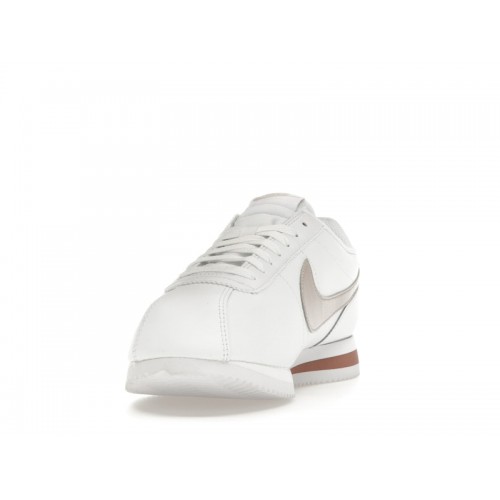 Кроссы Nike Cortez White Platinum Violet (W) - женская сетка размеров