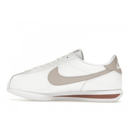 Кроссы Nike Cortez White Platinum Violet (W) - женская сетка размеров