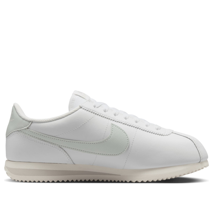 Nike Cortez Leather Summit White Light Silver (W) - женская сетка размеров Nike Cortez Leather Summit White Light Silver (W) - женская сетка размеров