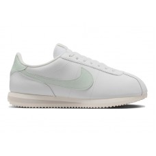 Женские кроссовки Nike Cortez Leather Summit White Light Silver (W)