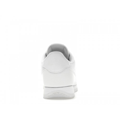 Nike Cortez Triple White (W) - женская сетка размеров