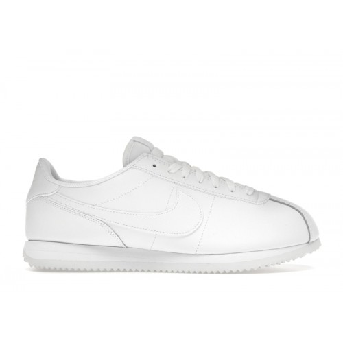 Nike Cortez Triple White (W) - женская сетка размеров