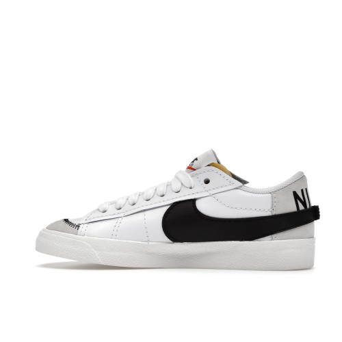 Кроссы Nike Blazer Low 77 Jumbo White Black Sail - мужская сетка размеров