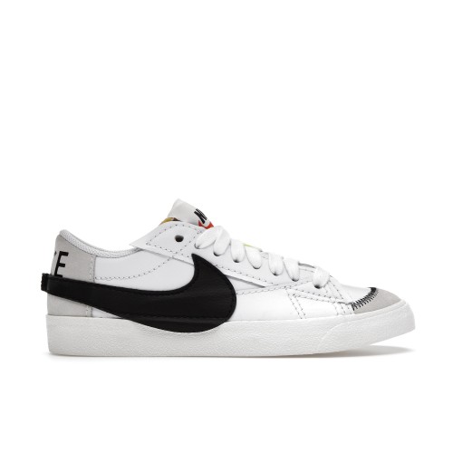 Кроссы Nike Blazer Low 77 Jumbo White Black Sail - мужская сетка размеров