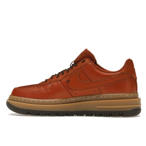 Кроссы Nike Air Force 1 Low Luxe Burnt Sunrise - мужская сетка размеров