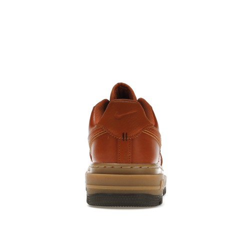 Кроссы Nike Air Force 1 Low Luxe Burnt Sunrise - мужская сетка размеров