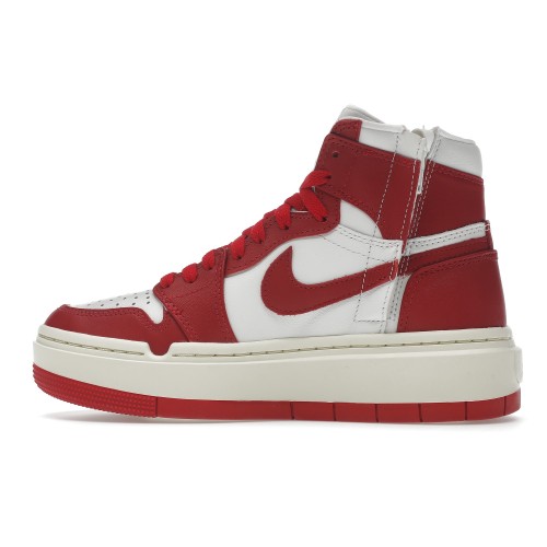 Кроссы Jordan 1 Elevate High Summit White Varsity Red (W) - женская сетка размеров