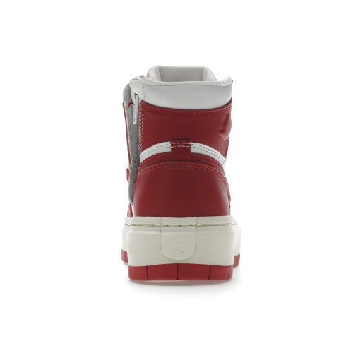 Кроссы Jordan 1 Elevate High Summit White Varsity Red (W) - женская сетка размеров