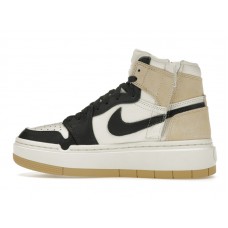 Женские Jordan 1 Elevate High Beige Black Toe (W)