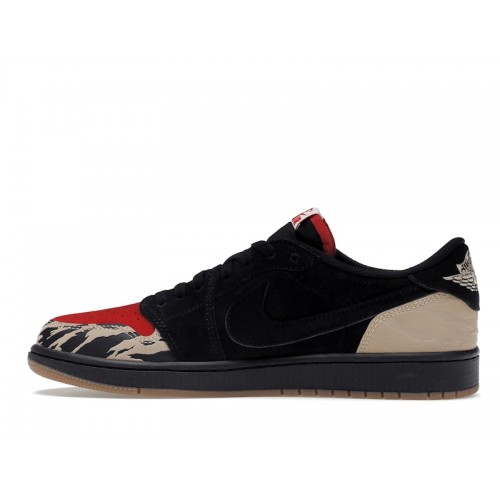 Кроссы Jordan 1 Retro Low OG SP SoleFly - мужская сетка размеров