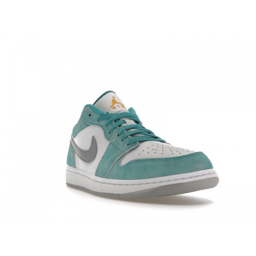 Кроссы Jordan 1 Low SE New Emerald - мужская сетка размеров