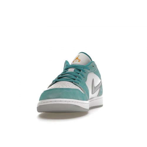 Кроссы Jordan 1 Low SE New Emerald - мужская сетка размеров