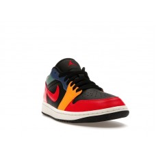 Женские Air Jordan 1 Low SE Black Multi-Color (W)