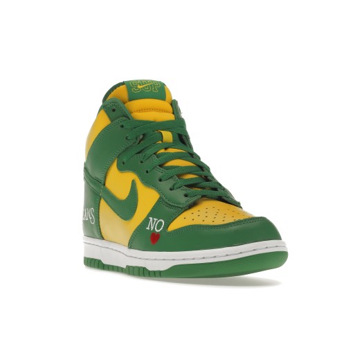 Кроссы Nike SB Dunk High Supreme By Any Means Brazil - мужская сетка размеров