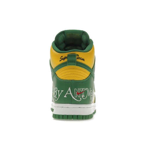 Кроссы Nike SB Dunk High Supreme By Any Means Brazil - мужская сетка размеров