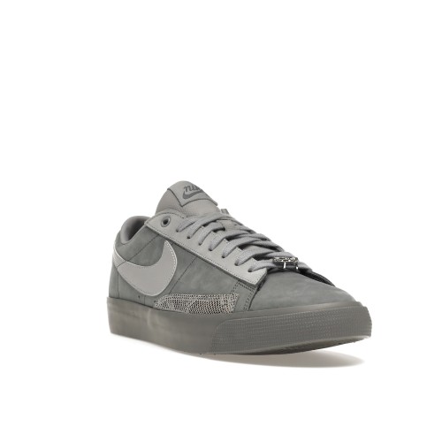 Кроссы Nike SB Blazer Low FPAR Cool Grey - мужская сетка размеров