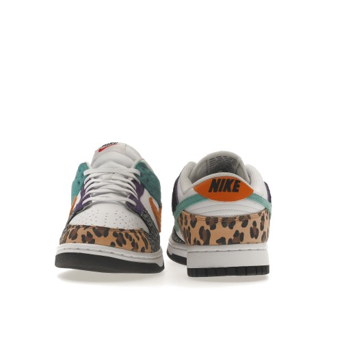 Кроссы Nike Dunk Low Safari Mix (W) - женская сетка размеров
